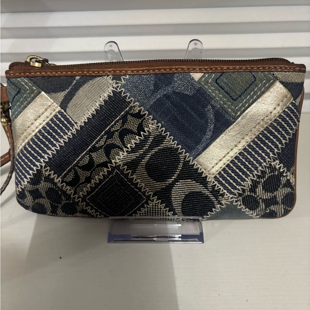 Coach Patchwork Wristlet Clutch - image 4